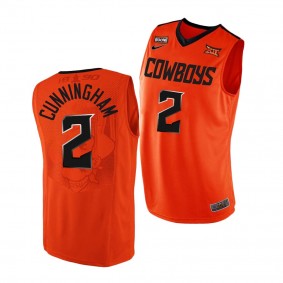 Oklahoma State Cowboys Cade Cunningham Orange College Basketball Replica Jersey