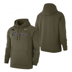 Oklahoma State Cowboys 2022 Folds of Honor Pullover Hoodie Olive