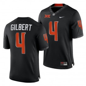Oklahoma State Cowboys Justin Gilbert 4 Jersey Black College Football NFL Alumni Uniform