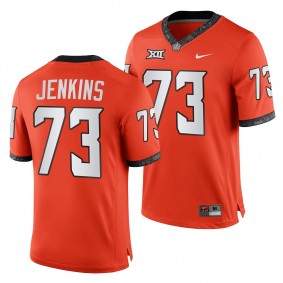 Teven Jenkins Oklahoma State Cowboys 73 Orange College Football NFL Alumni Jersey Men