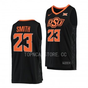 OSU Cowboys Tyreek Smith College Basketball Replica uniform Black #23 Jersey 2022-23